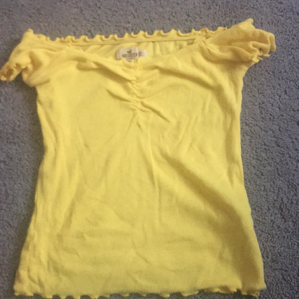 A cold shoulder top